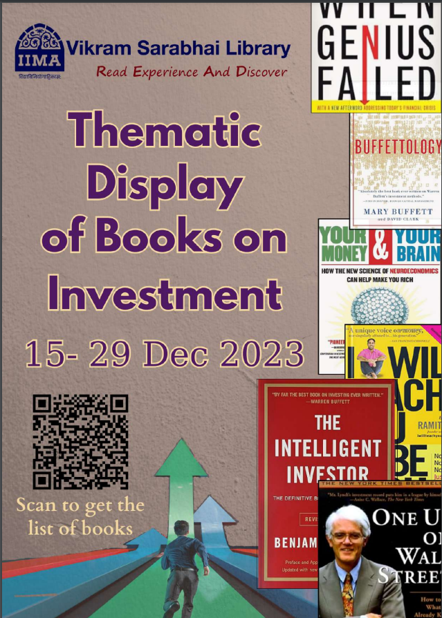 Display of Books On Investment