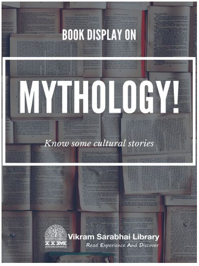 Mythology book display