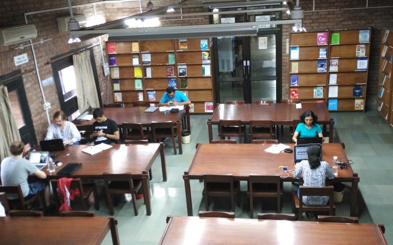 Reading Room of Vikram Sarabhai Library @ IIM Ahmedabad