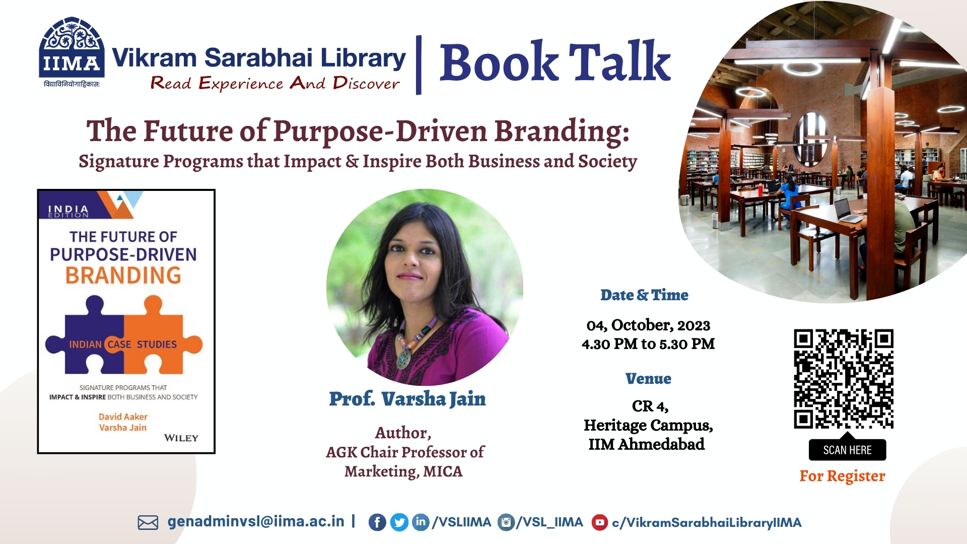 A Book Talk by Prof. Varsha Jain